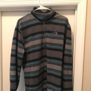 North Face half zip sweater